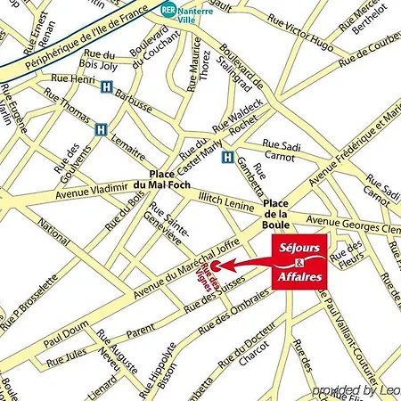Sejours & Affaires Paris-nanterre Hotel apartamentowy Nanterre